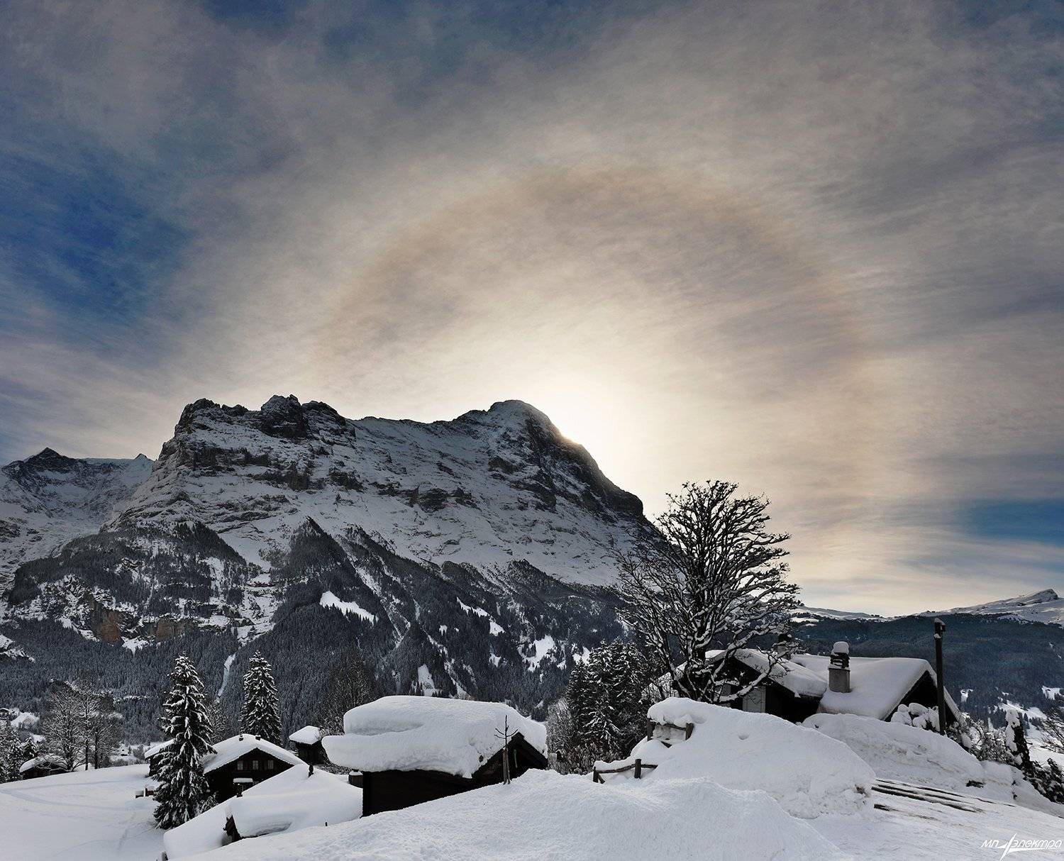 Зимняя радуга. Автор: Матвеев Николай swiss, Матвеев Николай