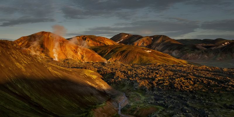 iceland, исландия,landmannalaugar, высокогорье исландии, icelandic highlands, highlands of iceland, landmannalaugar hike Цветные горы Исландииphoto preview