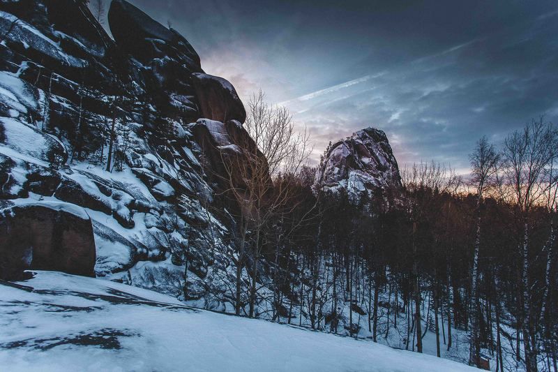 столбы, красноярск, природа, горы, зима Столбыphoto preview