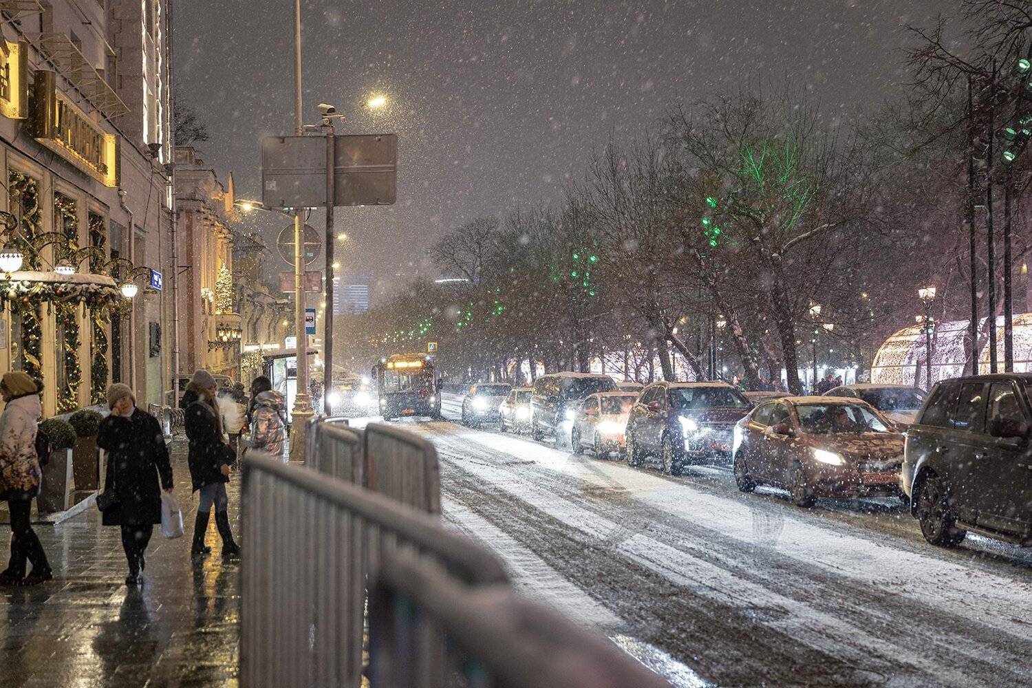 город, москва, зима, трафик, транспорт, Юрий Шурчков