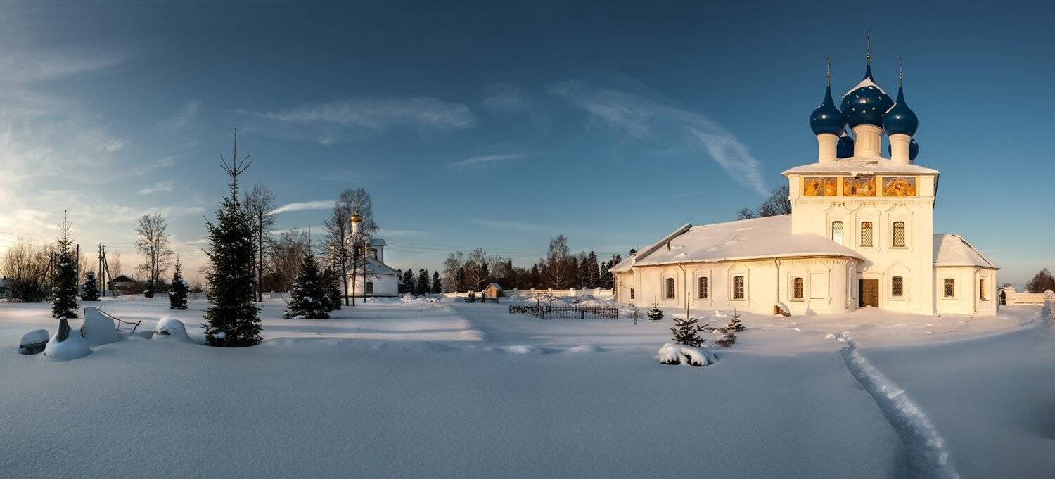 Сельский храм.. Автор: Евгений Цветков , Евгений Цветков