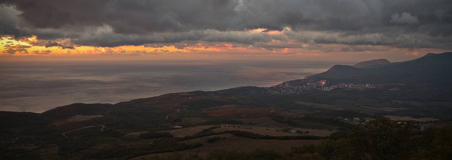 алушта, восход, крым, черное море, Nikolai (locus)