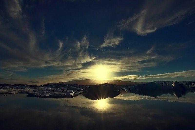 Ледниковая лагуна Йокульсарлон.photo preview