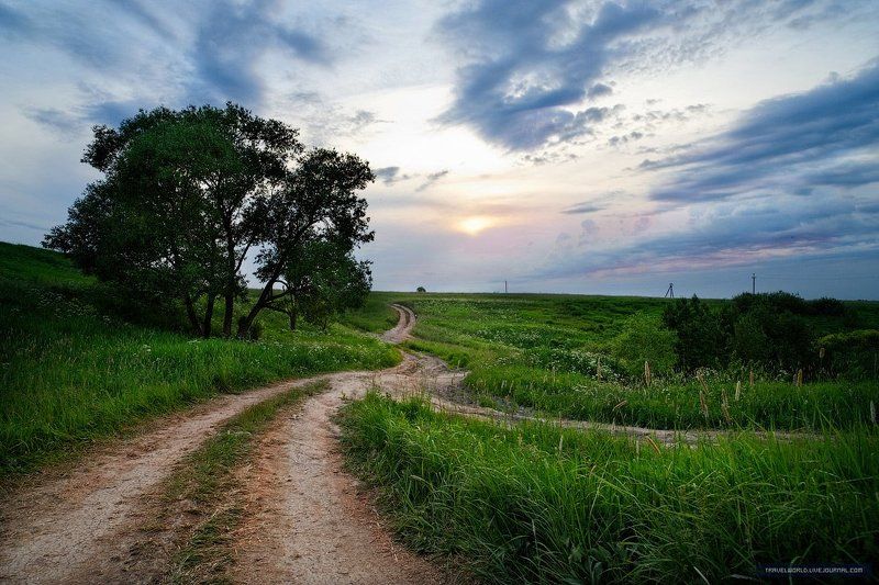 пейзаж, дорога Russian wayphoto preview