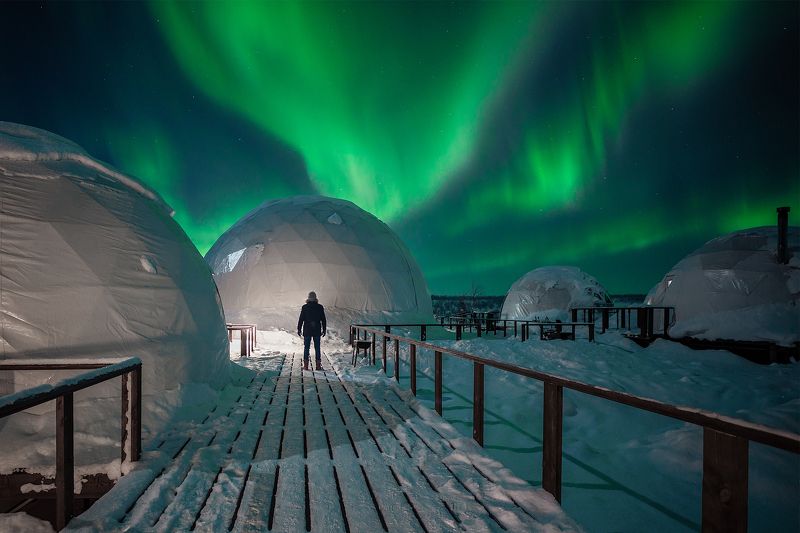 Автопортрет с Авроройphoto preview