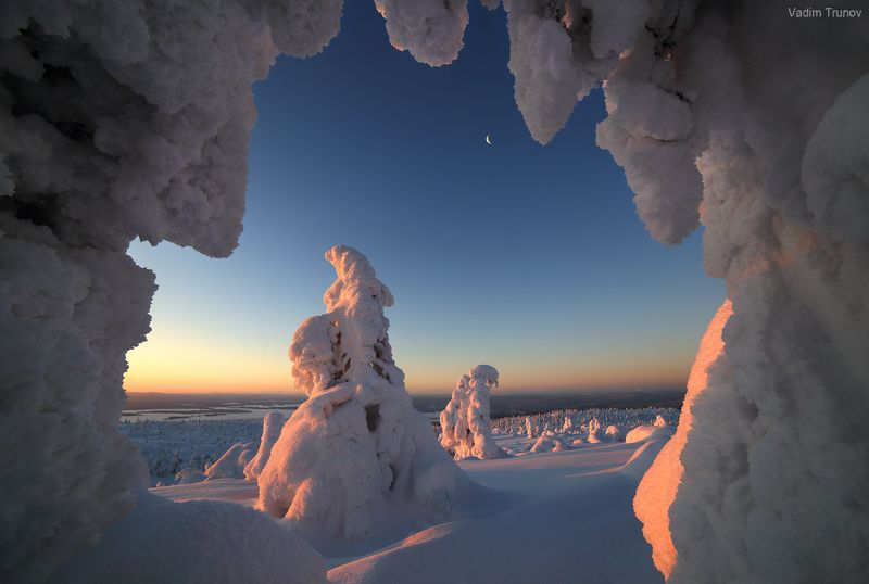 кольский, север, заполярье Снежная аркаphoto preview