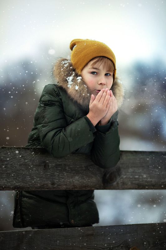 фотограф, детские фото, детские портреты, красивые фото зимние фото photo preview