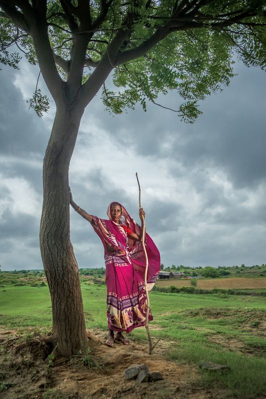 rural, lady, monsoon Rural beauty...photo preview