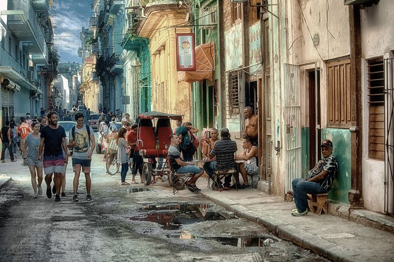 Суета большого города фото превью