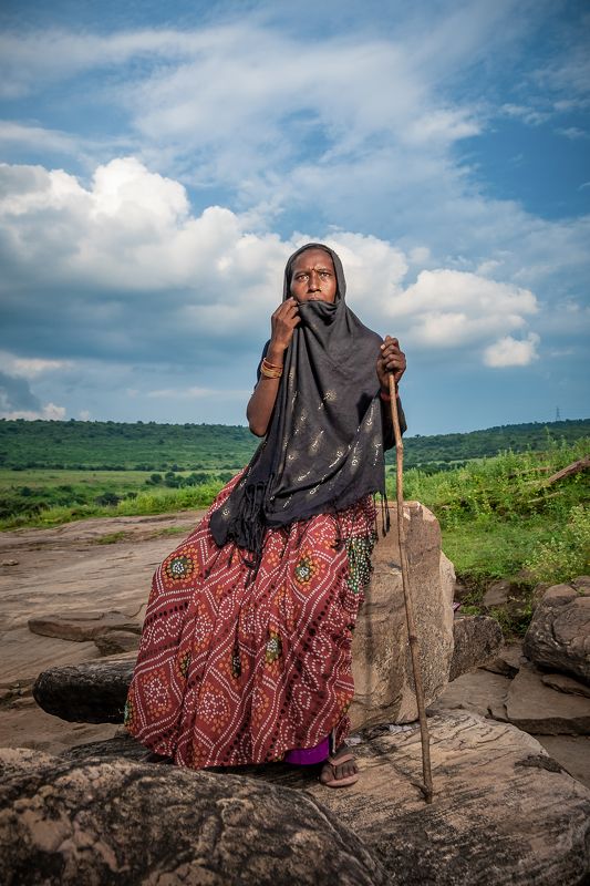 lady rural mountains Nomad...photo preview