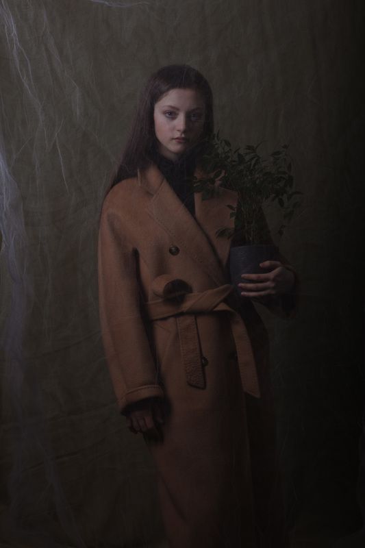 Портрет девушка цветок фотопортрет красота  photo preview