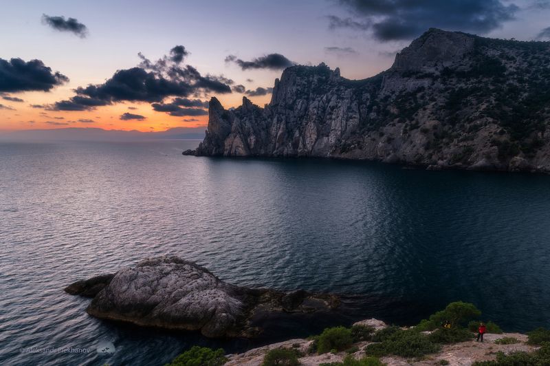 Вечер над моремphoto preview