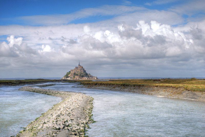 мон-сен-мишель, нормандия, франция Остров-сказкаphoto preview
