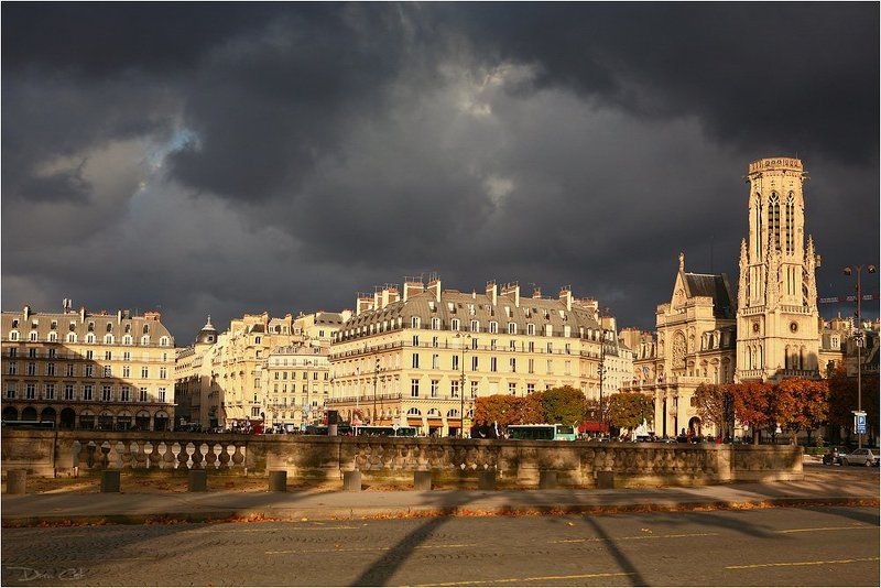 Тучи над Сен-Жермен-ль\'Оксеруаphoto preview