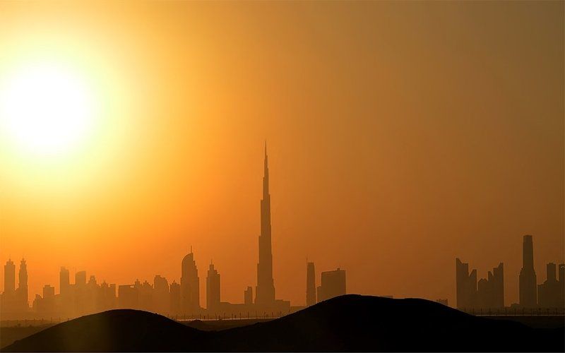 Sunset Dubaiphoto preview