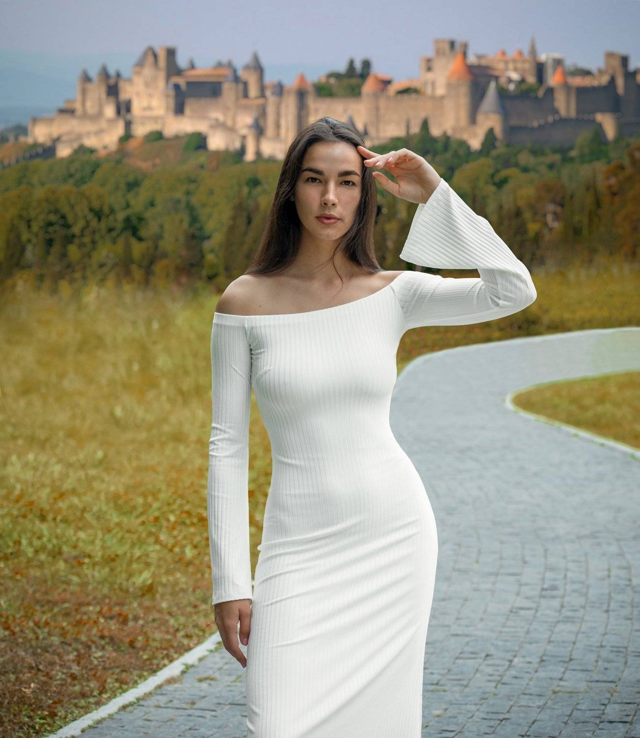 Эльвина. Автор: Зураб Бабаев стрит, красивая девушка, женский портрет, концептуальное, Зураб Бабаев