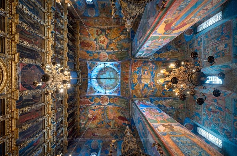 книга владыка моря, capriccio, photoartist, фотохудожник, ярославль, россия, храм, церковь, yaroslavl, artyom mirniy, rusia, золотое кольцо, интерьер, ceiling, ceiling-art Церковь Ильи Пророка. Город Ярославль (Россия) фото превью