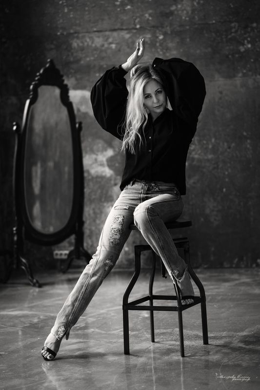 портрет, женщина, студия ***photo preview