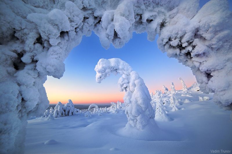 кольский, север, заполярье Снежный драконphoto preview