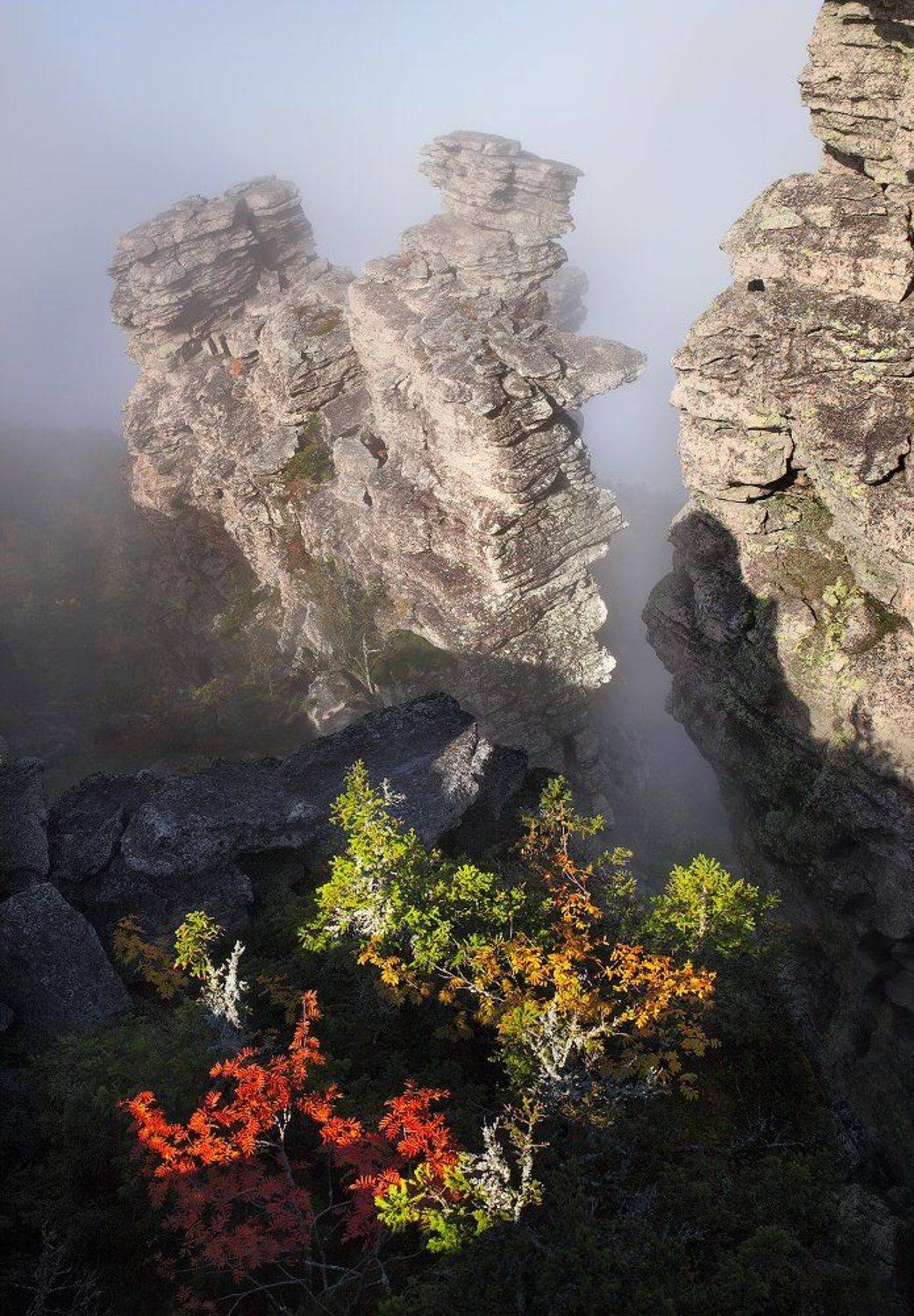 На Колчимском камне.... Автор: Сергей Макурин урал, осень, колчимский камень, Сергей Макурин