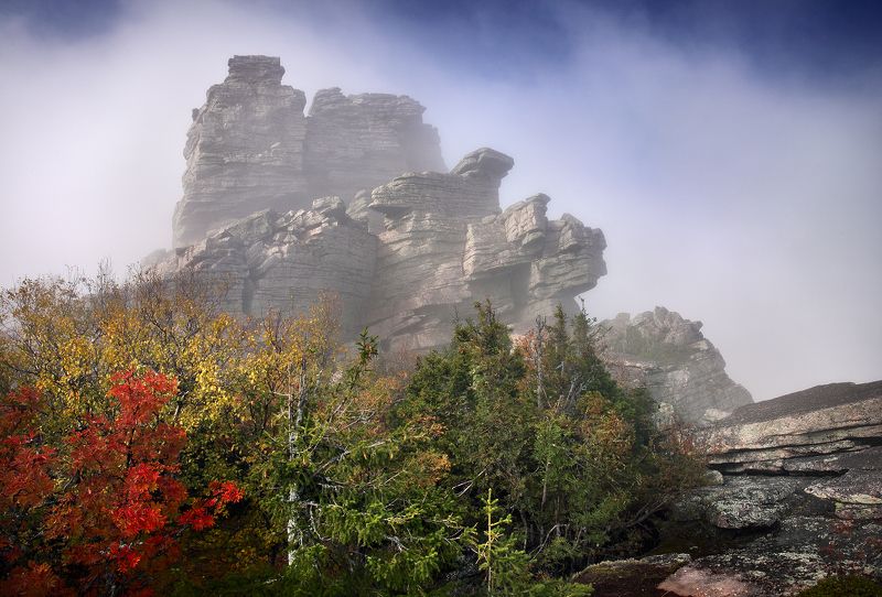 урал, осень, колчимский камень На Колчимском камне... фото превью