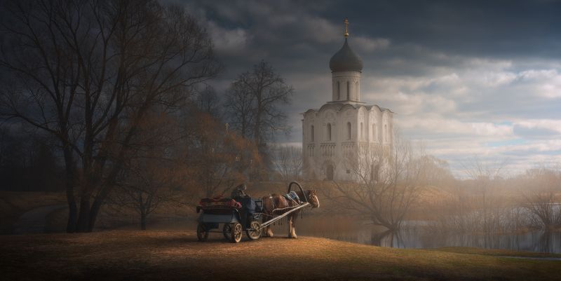 Весна. Покрова на Нерли.photo preview