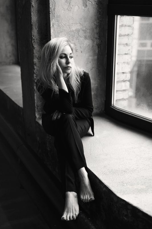 портрет, женщина, студия photo preview