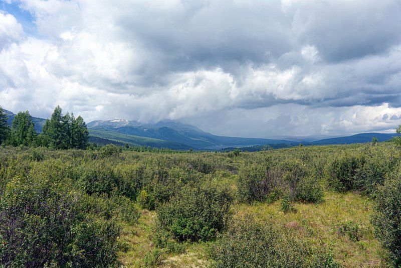 Горный Алтай Вид на Айгулакский хребетphoto preview