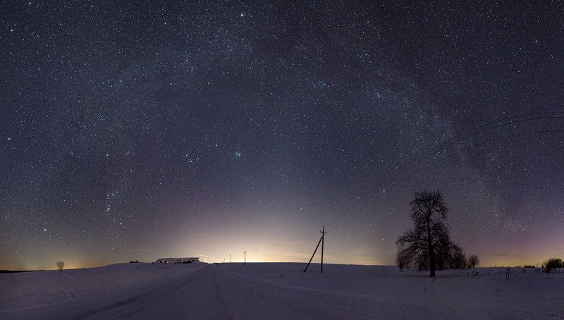 звезды, млечный путь, ночь, астрофото Звездное небо в Паинцахphoto preview
