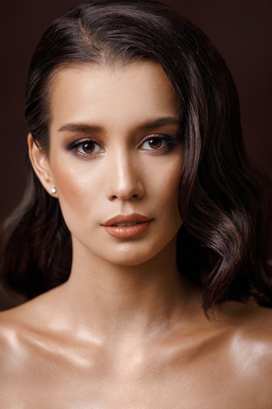 #girl #beauty #portrait #female #eyes #brown photo preview