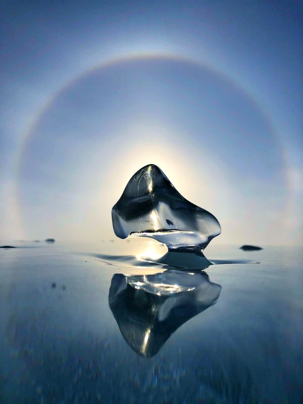 байкал, лед, Кристаллы Байкалаphoto preview