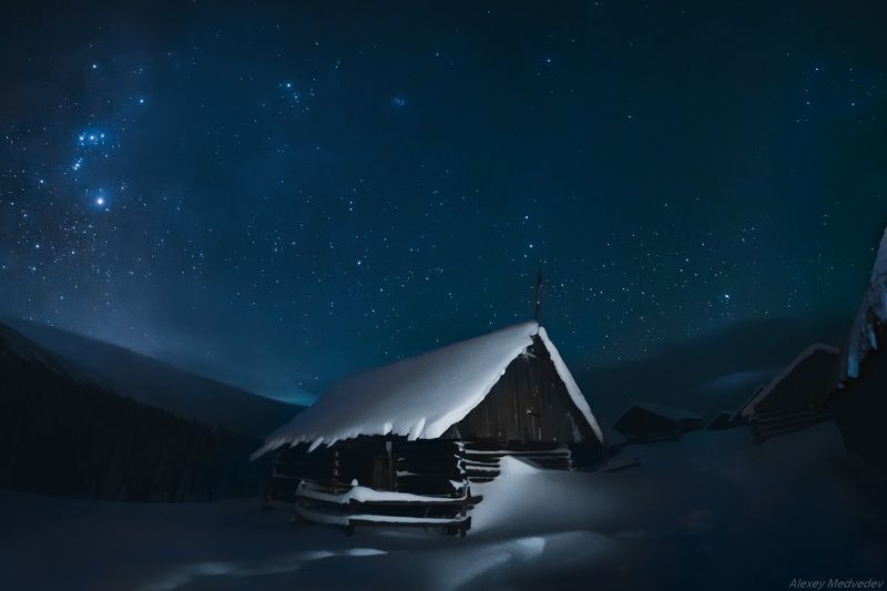 гори, зима, Карпати, Свидовець, Carpathians, колиби, Svidovets, tatul, татул, грунь, татульський	 Татул новогоднийphoto preview