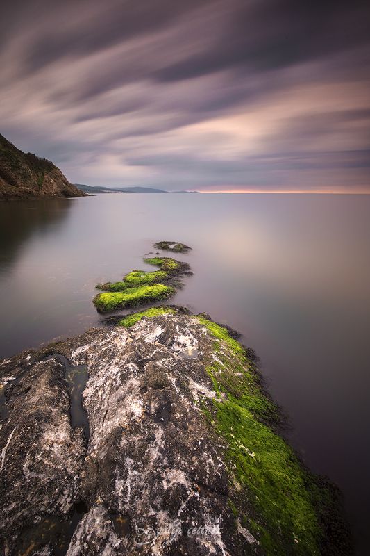 landscape, seascape, winter, nature, sea, rock, cloud, long exposure Stepsphoto preview