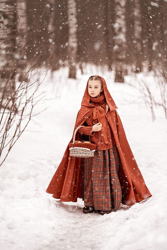 зима, зимний день, winter, дети, детство, зимняя фотосессия, детская фотосессия, детская фотография, children photography, children portrait, kid, children, child, childhood, детство, семейная фотосессия, дети модели, дети модели москва, прогулка, walk Красная Шапочкаphoto preview