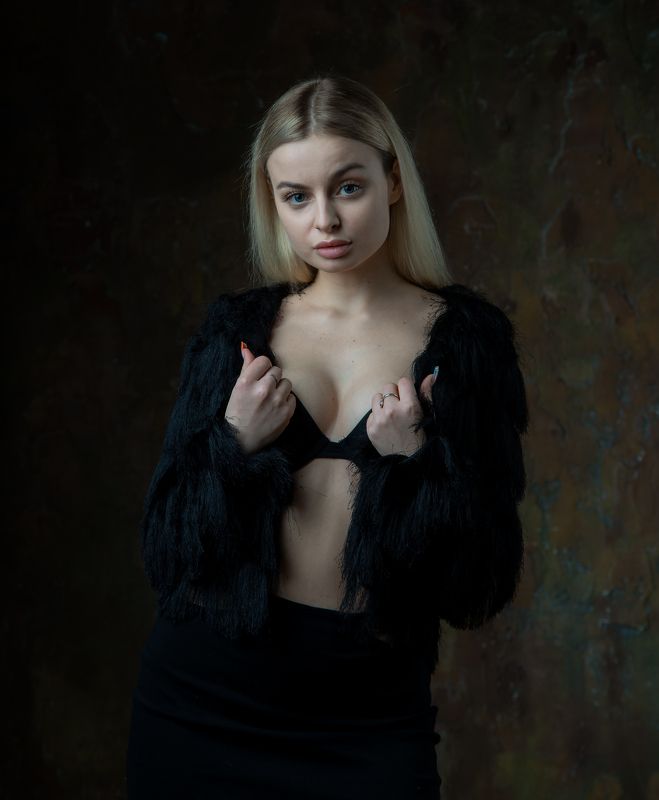 студийный портрет, красивая девушка, женский портрет, сексуальная девушка Настяphoto preview