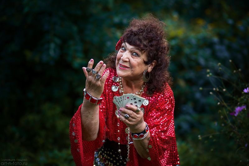 портрет, цыганка, женский портрет Цыганкаphoto preview