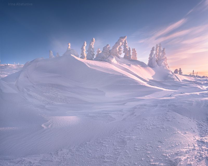зима, урал, север, снег, ветер, сугроб, гух, главный уральский хребет Снежная поэзия ветраphoto preview