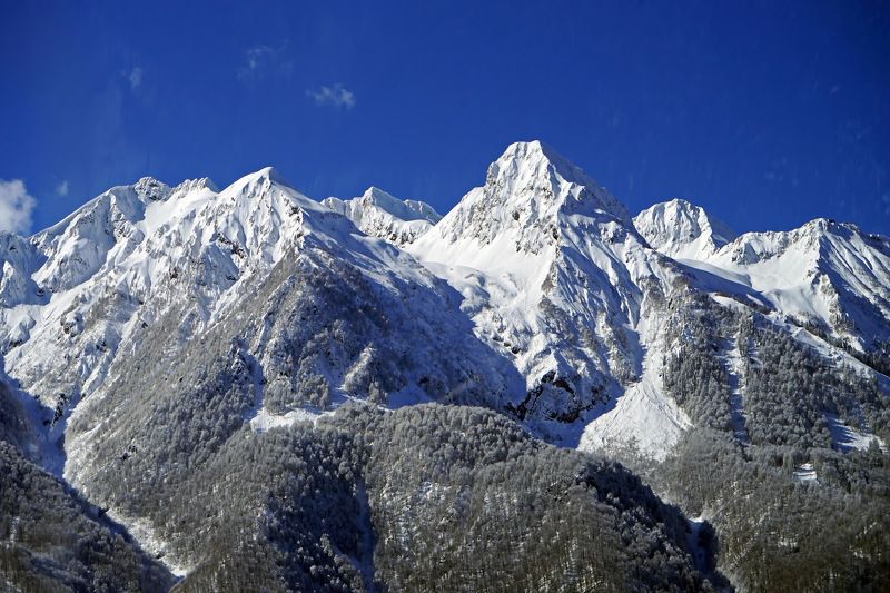 март горы Хребет Аибга.photo preview