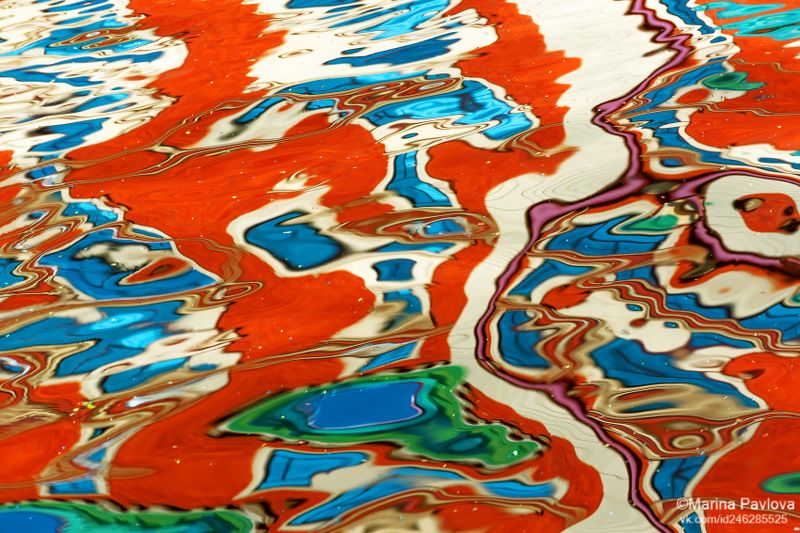 город, петербург, абстракция, акваабстракция, акваграфика, отражение на воде, петербургские акварели, парейдолия, nikon Весна - красна. Аллегория весныphoto preview