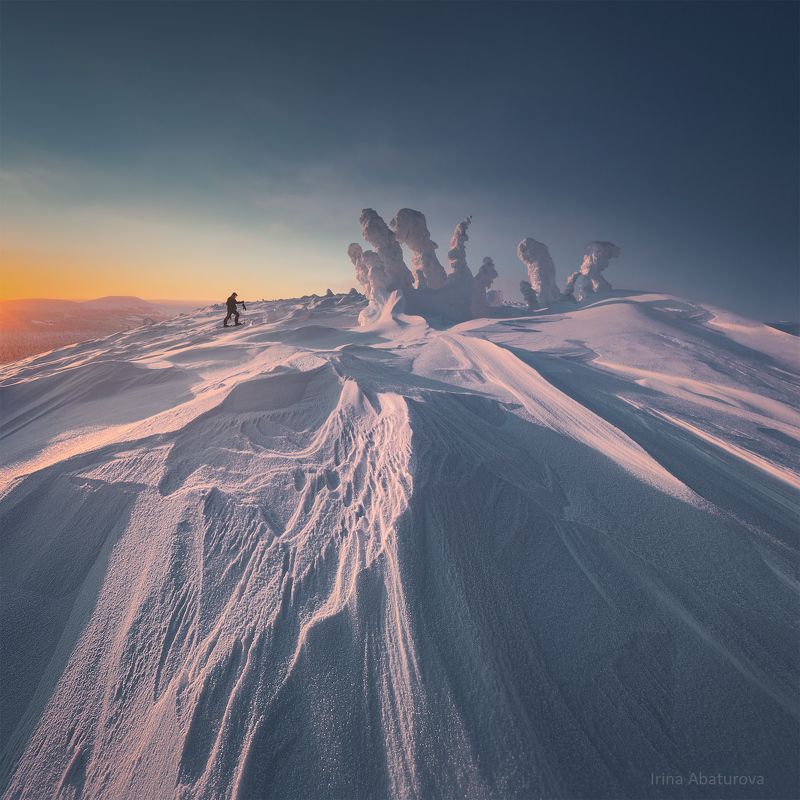 ГУХ, Урал, север, снег, мороз Стремление вверхphoto preview