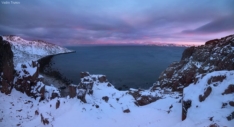 кольский, север, заполярье, териберка, баренцево море Кольский, Баренцево море.photo preview