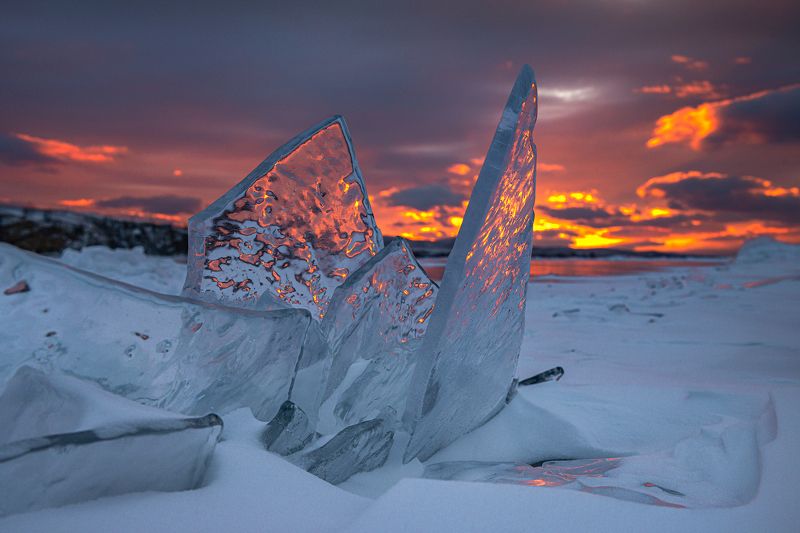 зима, лед, торос, льдинка, байкал Расправляя крыльяphoto preview