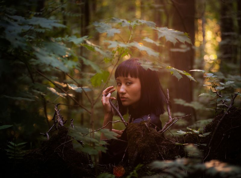 портрет, женский портрет, портретная съемка, девушка, природа, свет, вечер, солнце, portrait, female Власта.photo preview