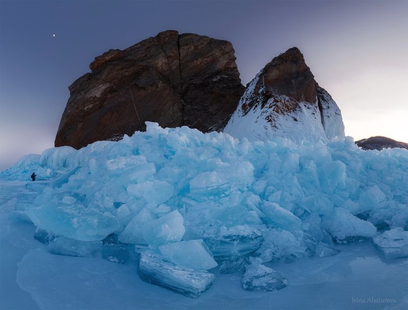 Байкал, лед, торосы, голубой лед, мыс Хобой Торосы у мыса Хобойphoto preview