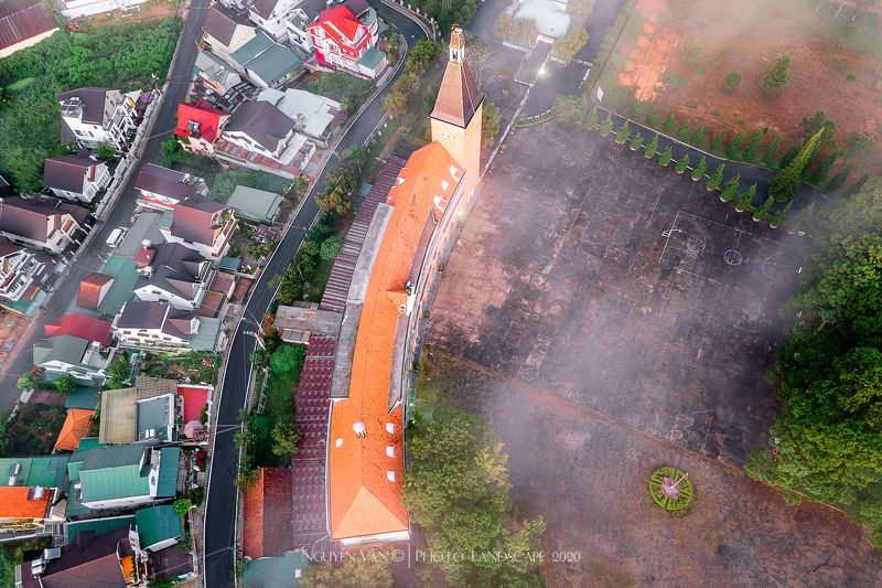 Fog, Cityscape Da Lat 2020photo preview