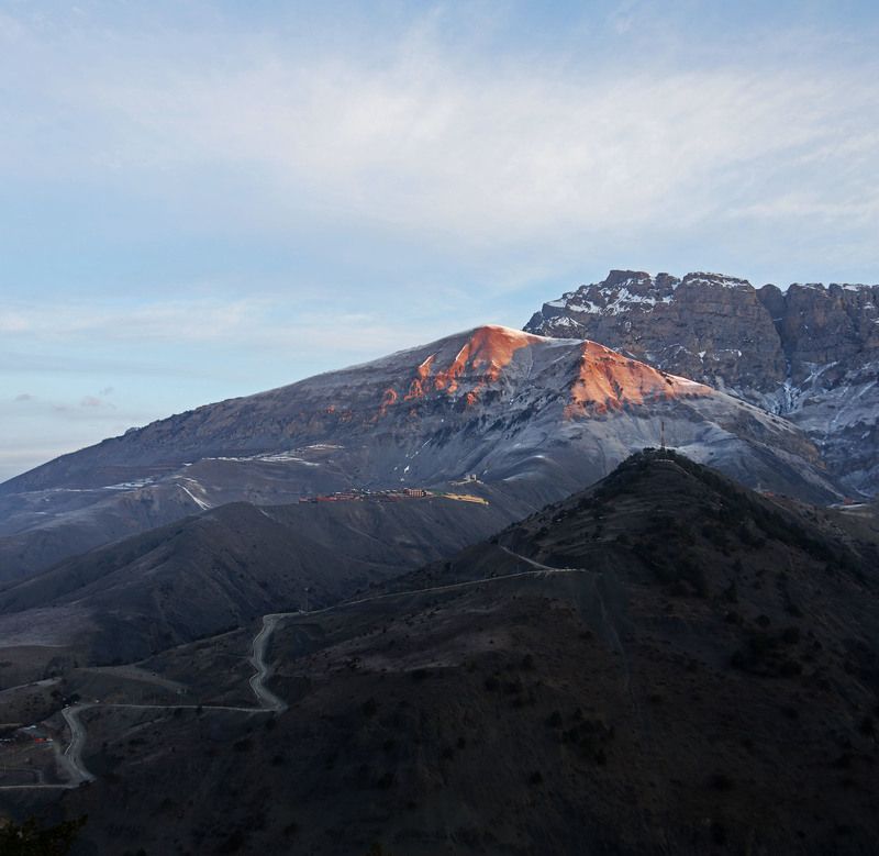 Россия, Кавказ, Ингушетия, Армхи, гора Столовая, #rtgtv Гора Столовая фото превью