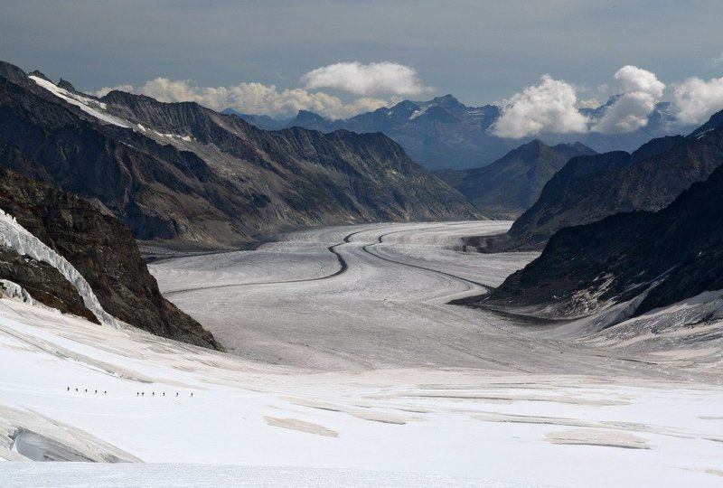 швейцария, юнгфрау, ледник Алечский ледникphoto preview
