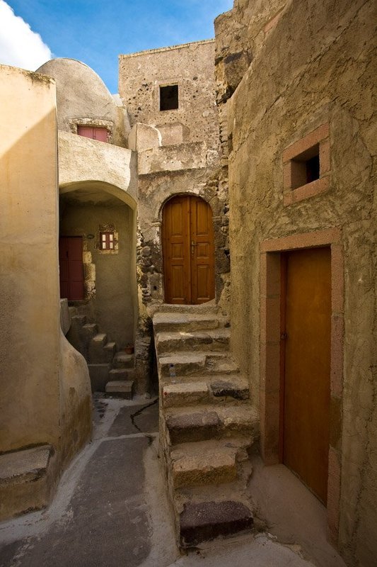 санторини, эмпорио двери и окна фото превью