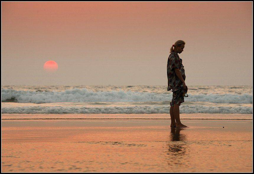 океан, гоа, закат, Григорий Иващенко