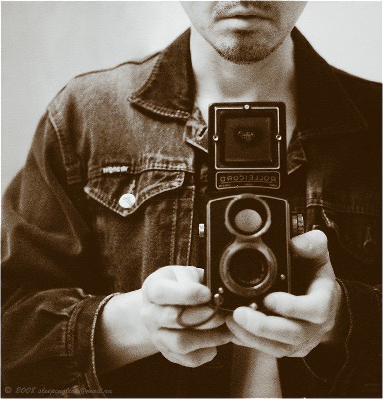 портрет, пленка, средний формат, 6х6, rolleicord ii, pilgrim, medium format, Behind the Mirror....photo preview